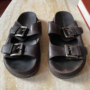 Michael Kors Graham Leather Sandal